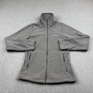 Columbia Jacket Womens XS Gray Fast Trek II Fleece Full Zip Lightweight Outdoor